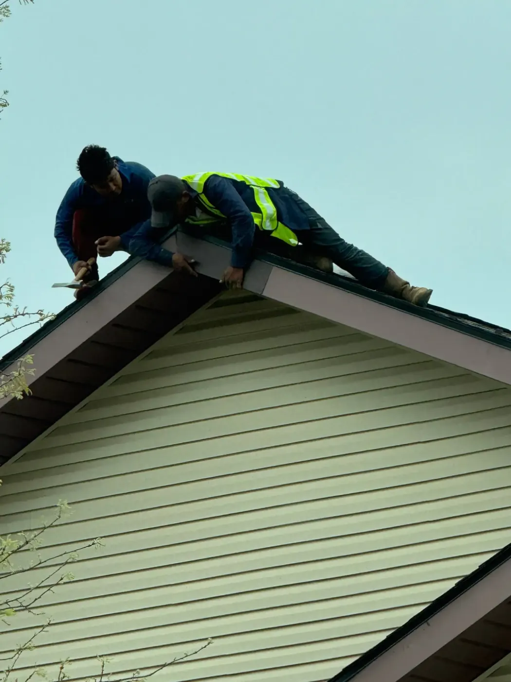 Commercial roof inspection documented in Rensselaer